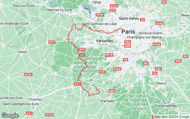 Paris → Dourdan